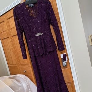 Mother of the bride lace dress with jacket.